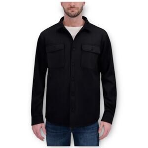 NWT Kirkland Signature Men’s Shirt Jacket | Size XL | Black
